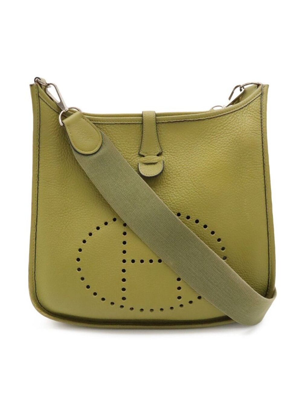 Hermes Evelyne II 2 PM Shoulder Bag Crossbody Taurillon Clemence Leather